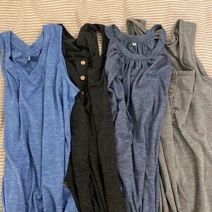 Womens, size small, tank top lot.